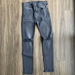 Black Ripped Skinny Jeans